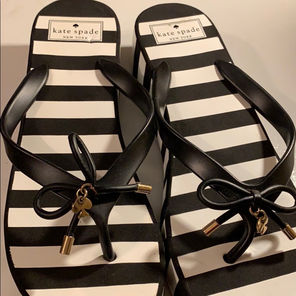 Kate Spade Platform Flip flops